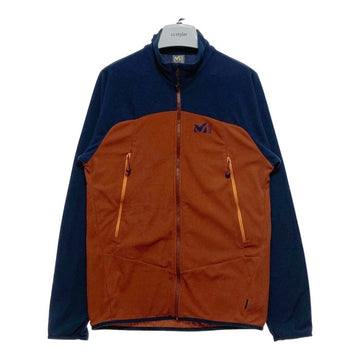 MILLET ミレー  K LIGHTGRID JACKET ライトグリッド フリースジャケット オレンジxネイビー sizeL 瑞穂店