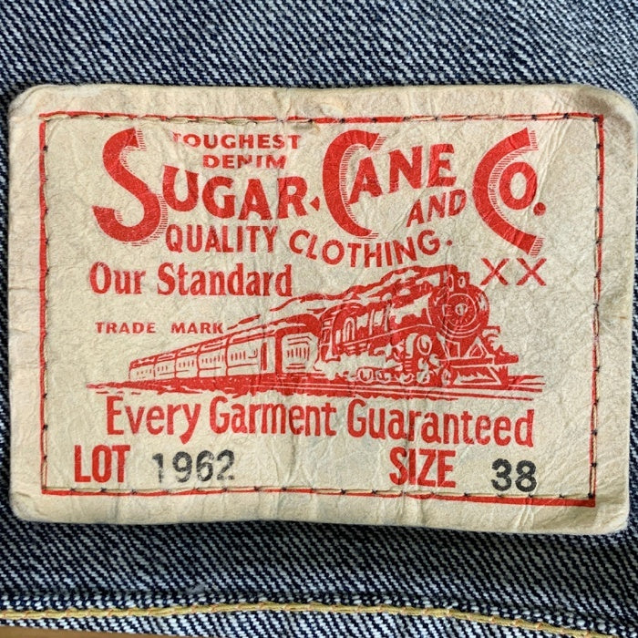 SUGAR CANE シュガーケーン 1962 デニムトラッカージャケット 3rd型 インディゴ SC11962 Size 38 福生店