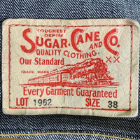 SUGAR CANE シュガーケーン 1962 デニムトラッカージャケット 3rd型 インディゴ SC11962 Size 38 福生店