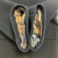 IENA イエナ ノーカラーウールコート ネイビー size38 瑞穂店