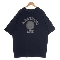 A BATHING APE アベイシングエイプ NEIGHBORHOOD ネイバーフッド プリントTシャツ ブラック 001TEJ231901C Size 3XL 福生店