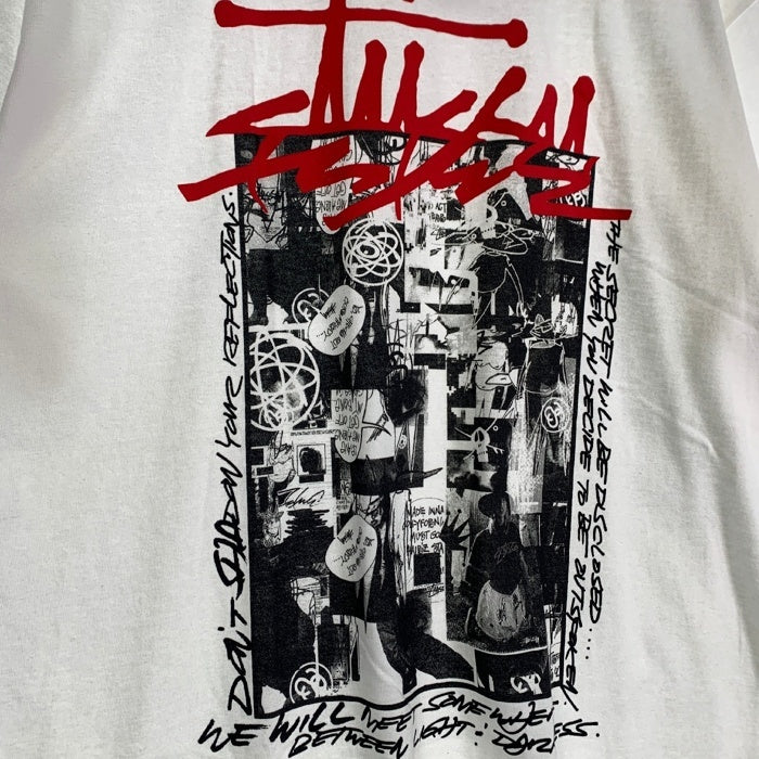 00's STUSSY ステューシー FUTURA フューチュラ フォトプリント Tシャツ ホワイト Size M 福生店