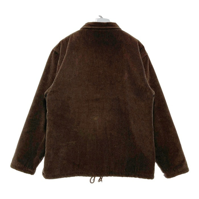ROARK ロアーク コーデュロイ コーチジャケット 内ボア ブラウン Size L 瑞穂店