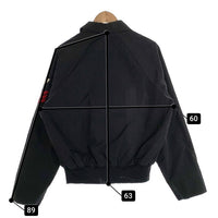 90's U.S.NAVY 米海軍 UTILITY JACKET ユーティリティジャケット ジップアップ ブラック 8415-01-425-0668 94年会計 Size M-XS 福生店