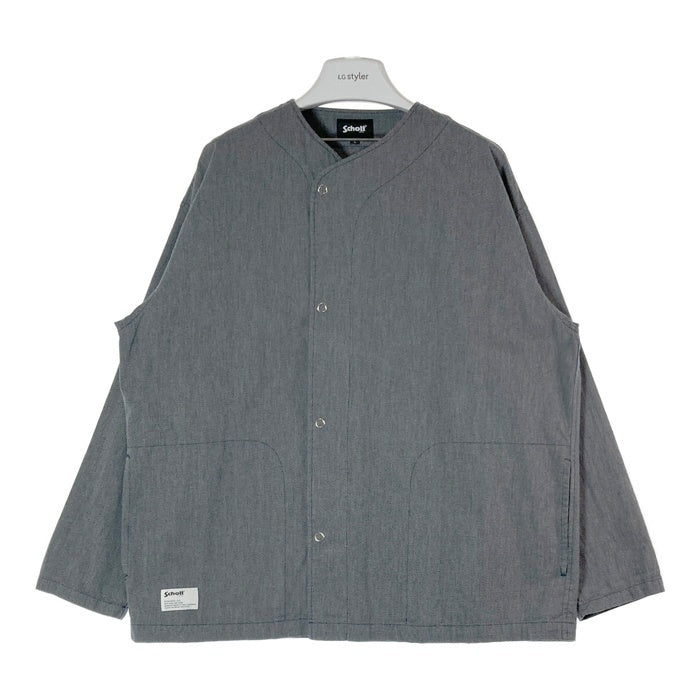 Schott ショット 782-4120007 COTTON COVERT SLEEPING SHIRT スリーピングシャツ グレー sizeL 瑞穂店