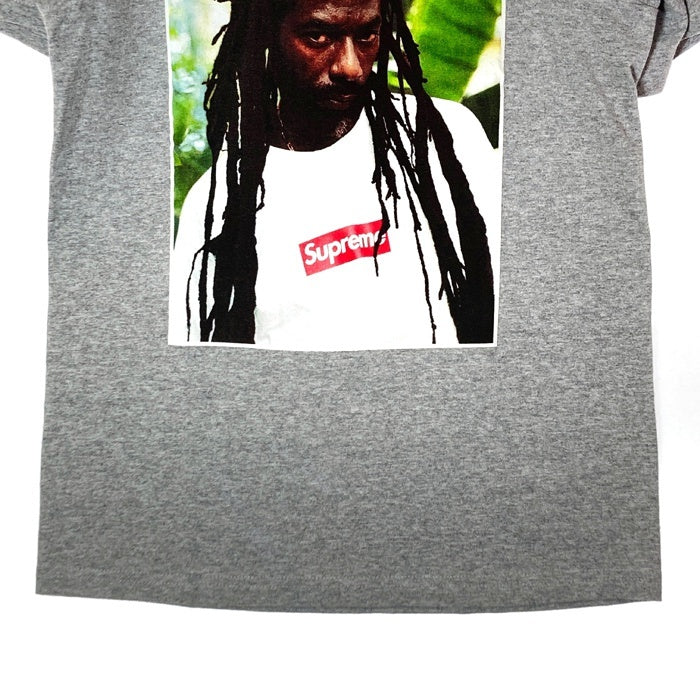 SUPREME シュプリーム 19SS Buju Banton Tee ブジュバントン フォトプリント Tシャツ グレー sizeS 瑞穂店