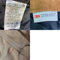 Carhartt カーハート 104050 BRN アクティブジャケット 裏キルティング メキシコ製 ブラウン sizeL 瑞穂店
