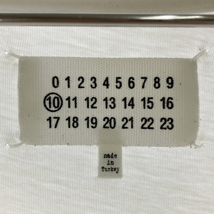Maison Martin Margiela メゾンマルタンマルジェラ ⑩ クルーネックTシャツ ホワイト size48 瑞穂店