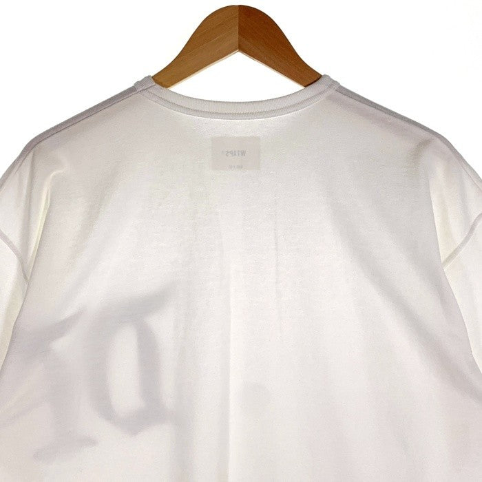 WTAPS ダブルタップス 23SS DTロゴ 半袖 Tシャツ ホワイト 231ATDT-CSM14 Size 03 福生店