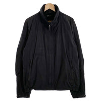 PERRY ELLIS PORTFOLIO ペリーエリス ポートフォリオ コットン ナイロン ジップアップジャケット ブラック 古着 Size L 福生店