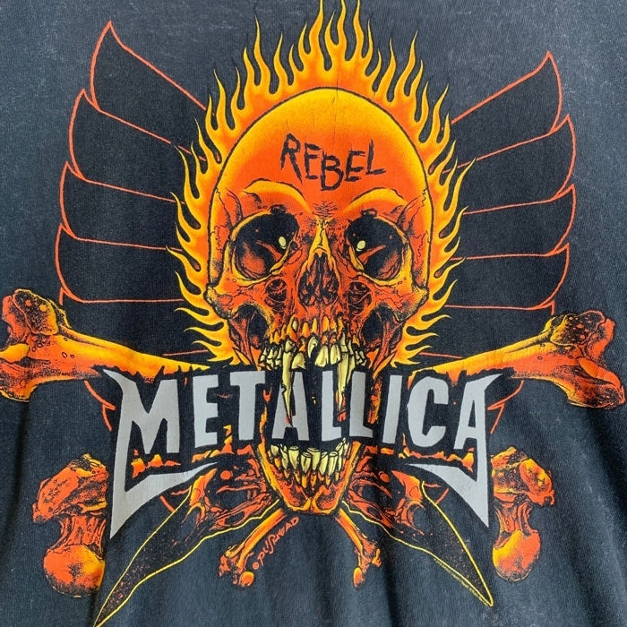 METALLICA メタリカ Pushead パスヘッド プリント 半袖 Tシャツ 2018コピーライト Bravado ブラック Size XL 福生店