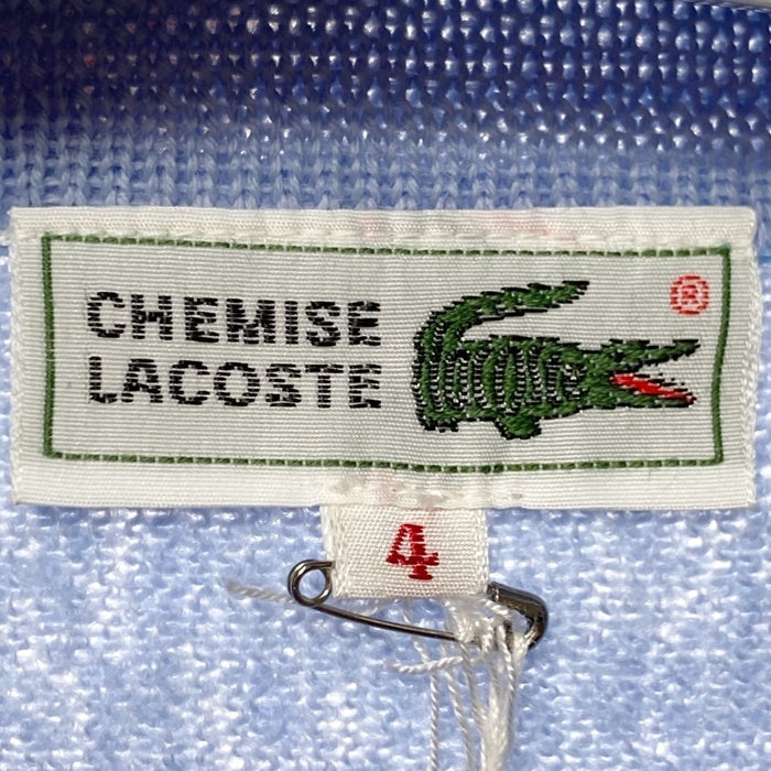 LACOSTE ラコステ ウール カーディガン ライトブルー Size 4 瑞穂店