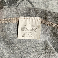 SAMURAI JEANS サムライジーンズ JPN.AIR CORPS OSAKA PREF. 半袖 プリント Tシャツ グレー SizeL 福生店