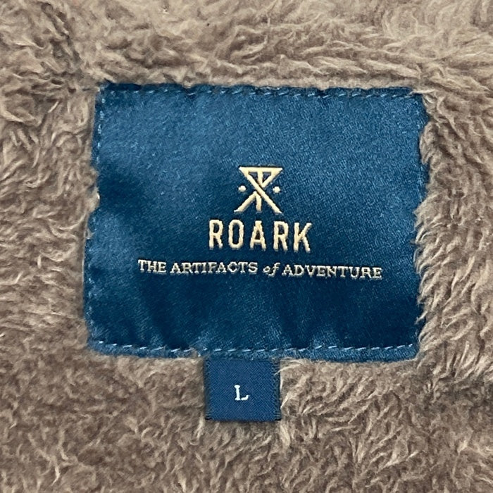 ROARK ロアーク コーデュロイ コーチジャケット 内ボア ブラウン Size L 瑞穂店