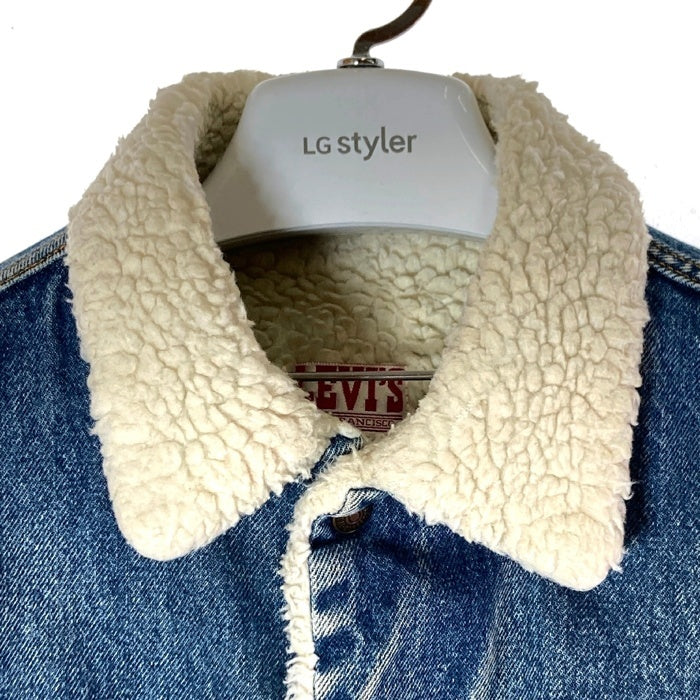 Levi’s リーバイス 71608-0216 USA製 デニムボアジャケット トラッカージャケット インディゴ size40 瑞穂店