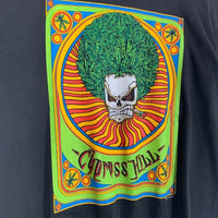 90's CYPRESS HILL サイプレスヒル STEP INTO A WHOLE NEW REALM プリントTシャツ ブラック GEM USA製 1993コピーライト Size XL 福生店