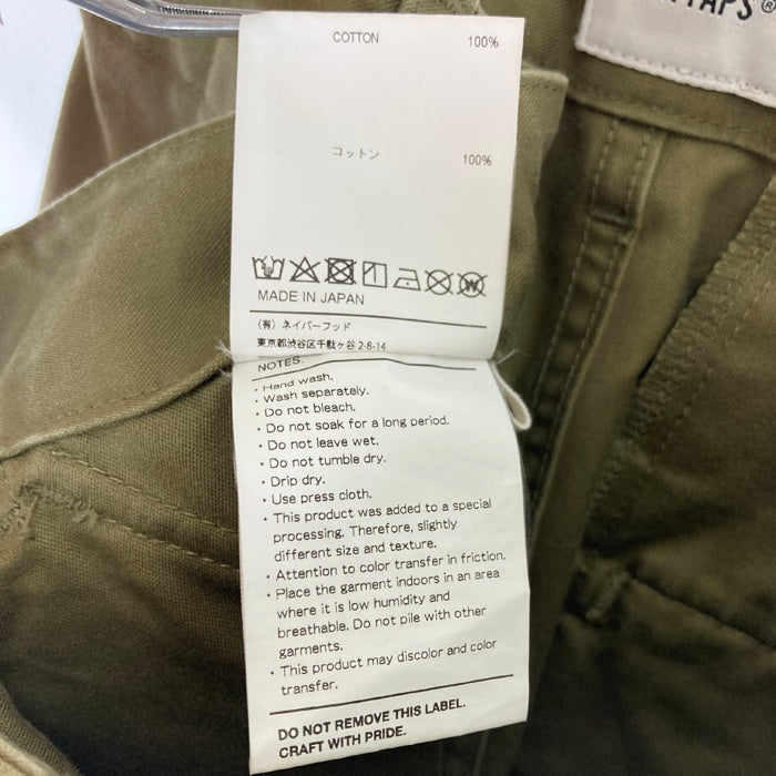 WTAPS ダブルタップス 201WVDT-PTM05 20SS CARGO SHORT カーゴショーツ ショートパンツ カーキ size03 瑞穂店