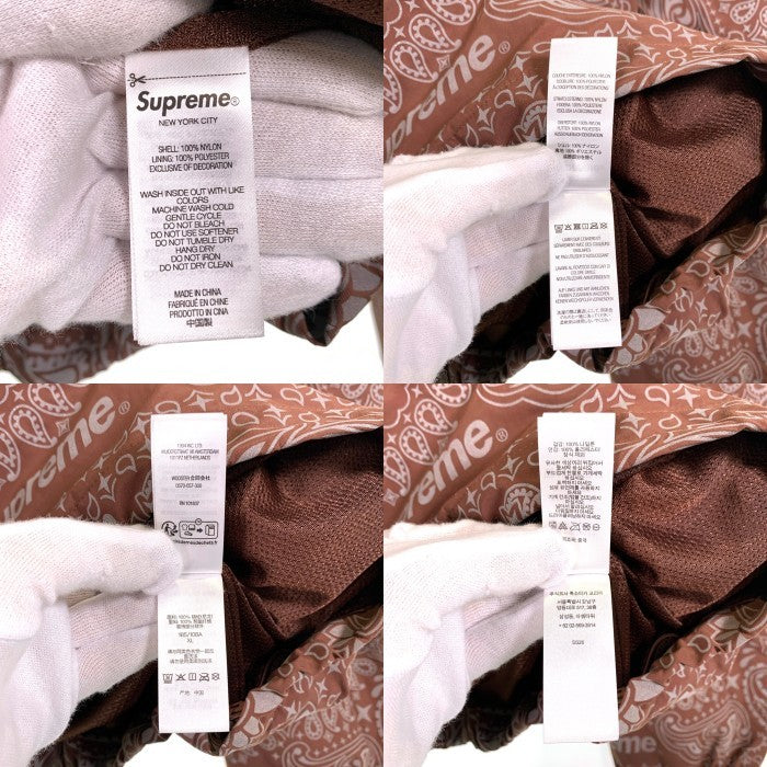 SUPREME シュプリーム 26SS Reflective Bandana Anorak リフレクティブ