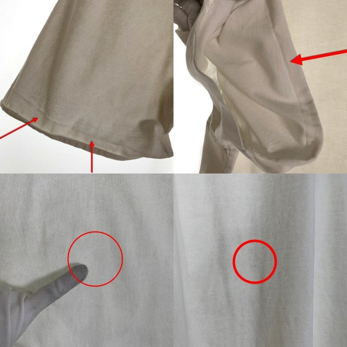 Maison Martin Margiela メゾンマルタンマルジェラ クルーネックTシャツ ホワイト プレーン S50GC0380 Size 48 福生店