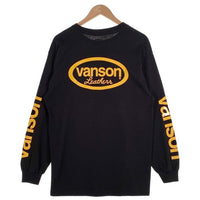 MASSES マシス 26SS VANSON バンソン L/S T-SHIRT プリント ロングスリーブTシャツ 長袖 ブラック Size L 福生店