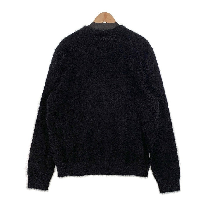 STUSSY ステューシー Australia Fluffy Sweater フラフィーセーター ブラック ポリエステル コットン ST0M0527 Size L 福生店