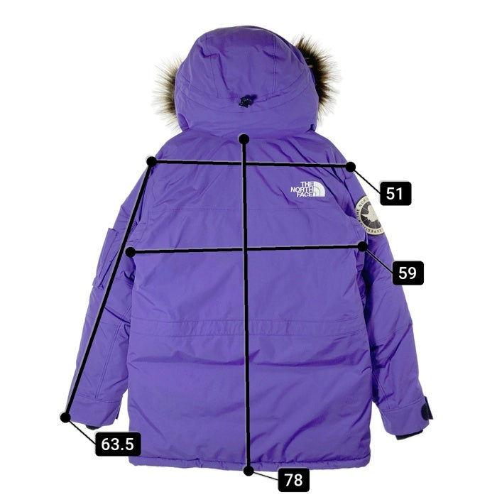 THE NORTH FACE ザ ノースフェイス ND91920 SUMMIT SERIES Southern Cross Parka パープル sizeM 瑞穂店