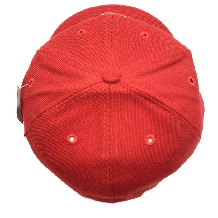 90's New Era ニューエラ MLB ニューヨーク・ヤンキース 59FIFTY ベースボールキャップ レッド ウール USA製 注音符号 Size 7 1/8 (56.8cm) 福生店
