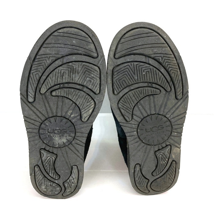 UGG アグ シープスキン ブーツ ブラック サイドファスナー 1005075 Size 24cm 瑞穂店