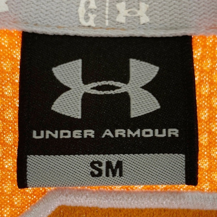 UNDER ARMOUR アンダーアーマー 読売ジャイアンツ 阿部慎之助 レプリカ 半袖 ユニフォーム オレンジ sizeSM 瑞穂店