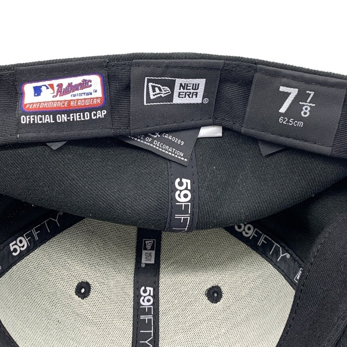 New Era ニューエラ 59FIFTY MLB マイアミ・マーリンズ ベースボールキャップ ブラック Size 7 7/8 (62.5cm) 福生店