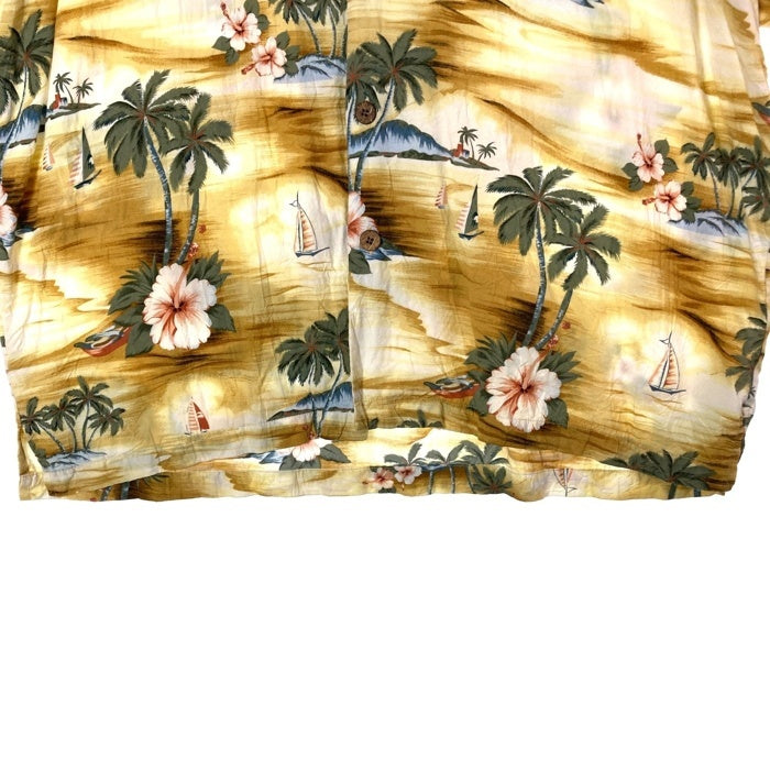 Tommy Bahama トミーバハマ アロハシャツ イエロー sizeXL 瑞穂店