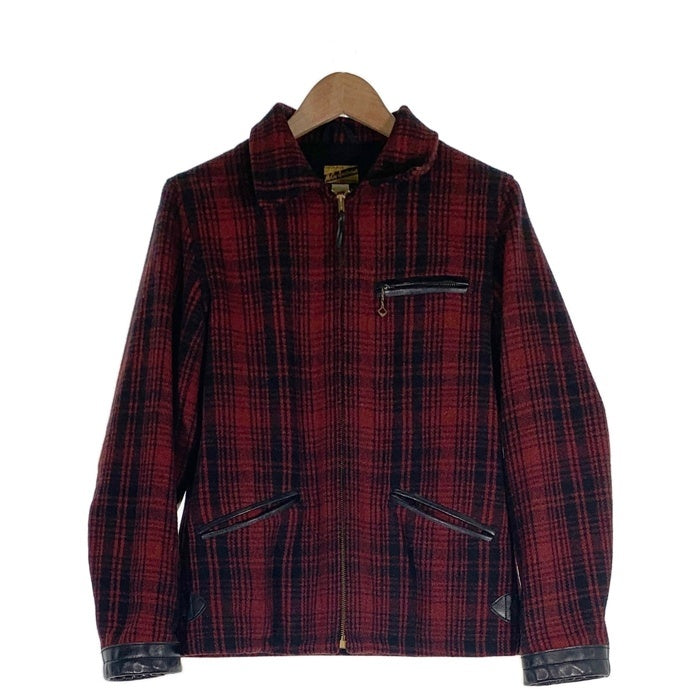 THE REAL McCOY`S リアルマッコイズ WOOL FIELD SPORTS JACKET ウール フィールドスポーツジャケット レッド  MJ25126 Size 38 福生店