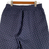 Needles ニードルズ Basketball Shorts -PE/R/C/S Fine Pattern バスケットボールショーツ ショートパンツ 総柄 ネイビー MR107 Size M 福生店