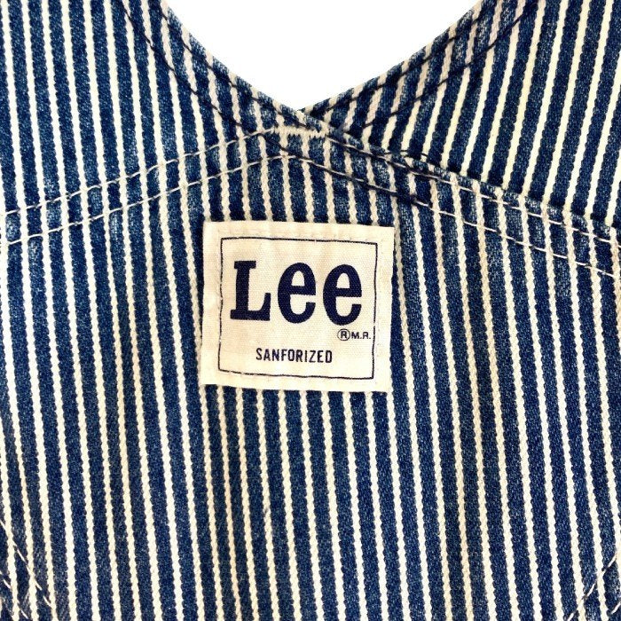 Lee リー 0294 ヒッコリー オーバーオール ブルー sizeW28 瑞穂店