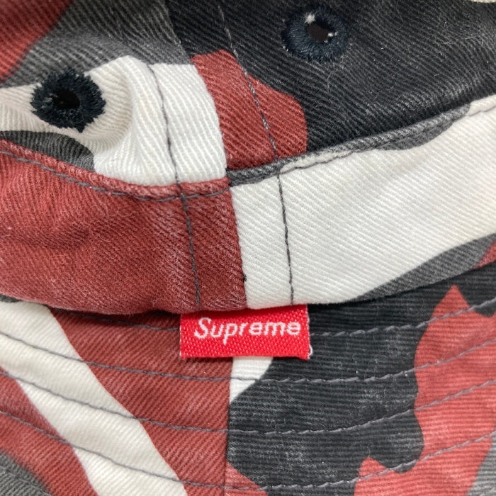 SUPREME シュプリーム 13AW Urban Camo Crusher Hat カモ柄 クラッシャーハット 臙脂 瑞穂店