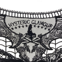 HYSTERIC GLAMOUR ヒステリックグラマー 0132CO08 キャミ ワンピース ブラック sizeFREE 瑞穂店