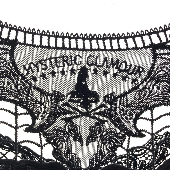 HYSTERIC GLAMOUR ヒステリックグラマー 0132CO08 キャミ ワンピース ブラック sizeFREE 瑞穂店