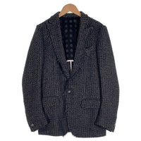 FranCisT MOR.K.S. フランシストモークス ポリエステル ウール 1B テーラードジャケット グレー MO1351RL Size 4 福生店