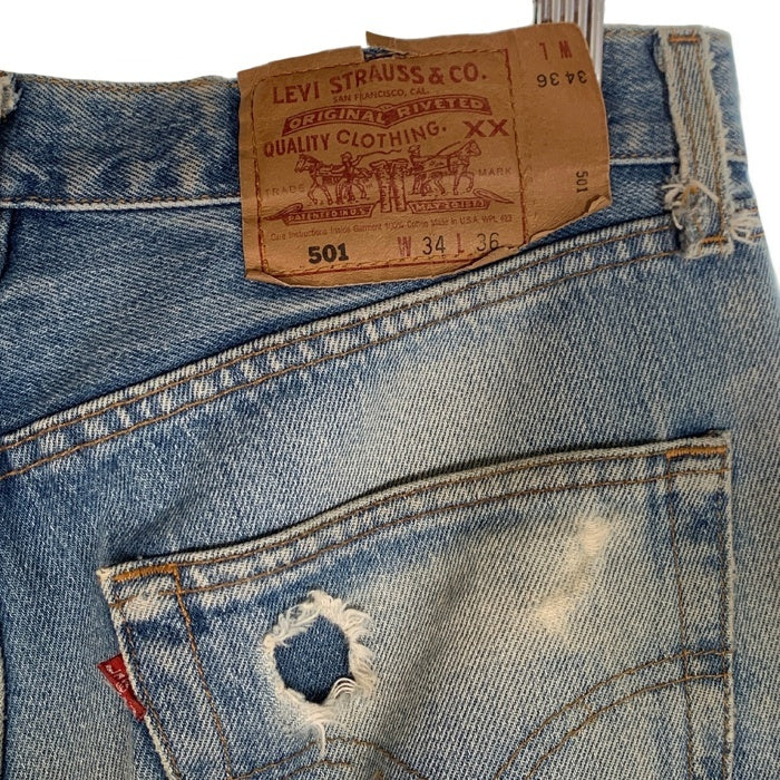 90's Levi's リーバイス 501 デニムパンツ インディゴ USA製 95年製 Size 34×36 福生店