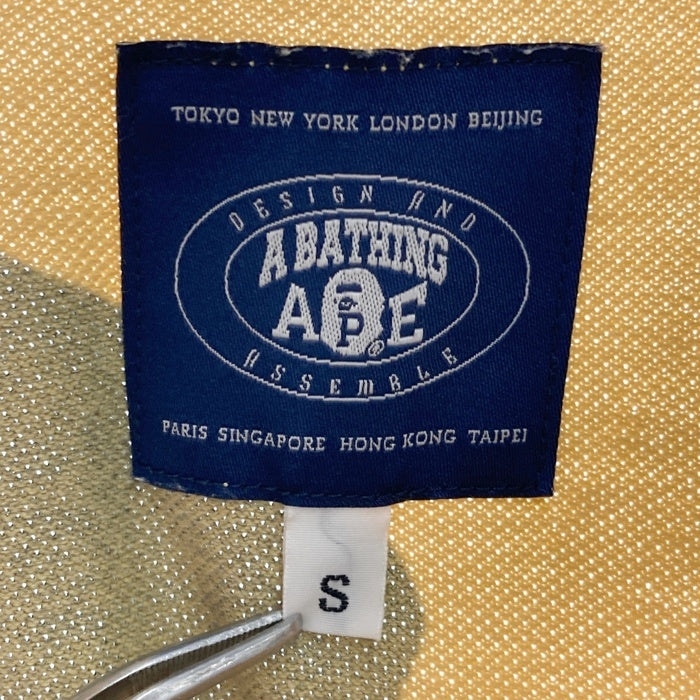 A BATHING APE アベイシングエイプ ビッグフェイスカモ ポロシャツ カーキ sizeS 瑞穂店
