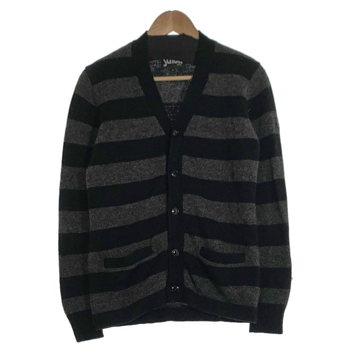Schott ショット Cardigan カーディガン ブラック グレー 3144011 Size S 福生店