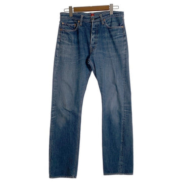 RESOLUTE リゾルト 710 テーパードデニムパンツ インディゴ セルビッジ ボタンフライ Size 34 福生店