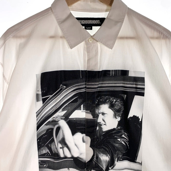 NEIGHBORHOOD ネイバーフッド 24SS SEX PISTOLS PRINT SHIRT SS セックスピストルズ プリントシャツ 半袖 ホワイト 241AQIXN-SHM01S Size XL 福生店