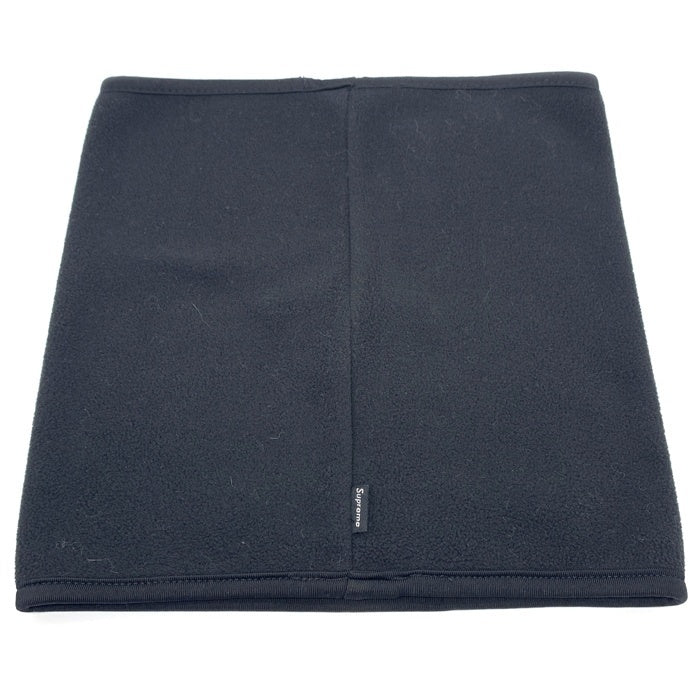 SUPREME シュプリーム 16AW Polartec Fleece Neck Gaiter クラシックロゴ ポーラテック フリースネックウォーマー ブラック 福生店