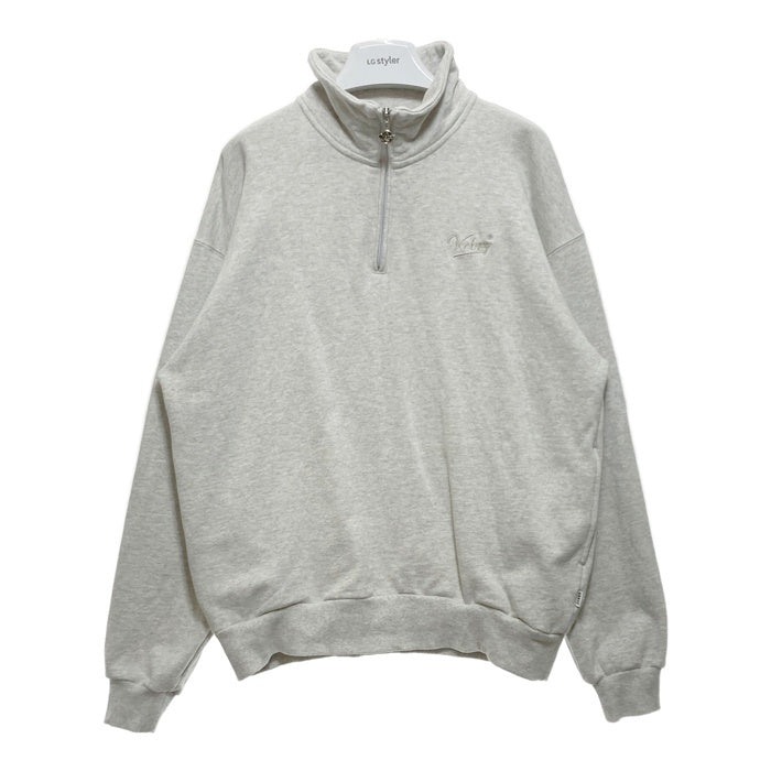 Keboz ケボズ ハーフジップ スウェット グレー sizeM 瑞穂店