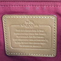 COACH コーチ F37589 シグネチャー キャンバス レザー切替 リュックサック ネイビー 瑞穂店