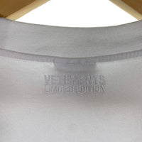 VETEMENTS ヴェトモン  Eiffel Tower Logo T-Shirt エッフェル塔 ロゴプリント Tシャツ ホワイト UA53TR250W Size S 福生店