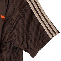 adidas アディダス U FOOTBALL JERSEY TEE フットボールジャージ Tシャツ ブラウン JX3851 Size JP 2XL 福生店