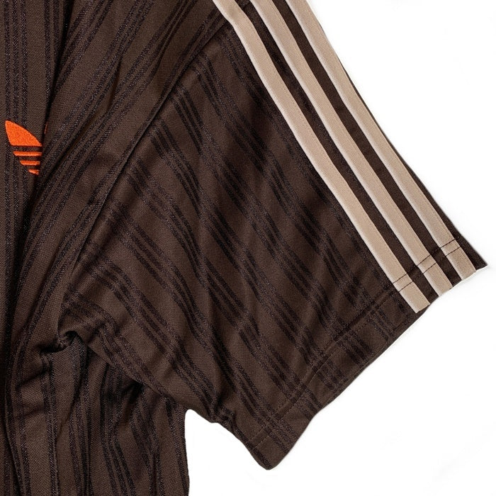 adidas アディダス U FOOTBALL JERSEY TEE フットボールジャージ Tシャツ ブラウン JX3851 Size JP 2XL 福生店