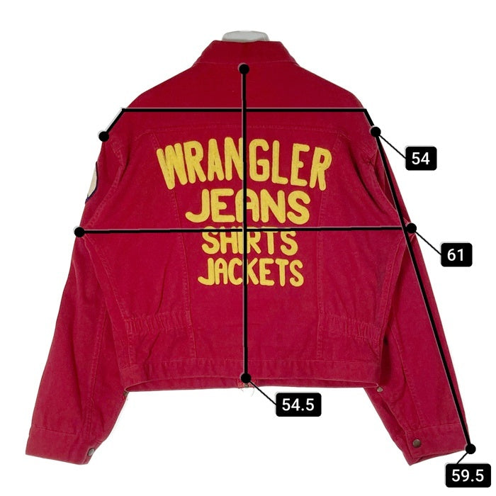 Wrangler ラングラー Champion Jacket チャンピオンジャケット 90's 復刻 レッド sizeL 瑞穂店